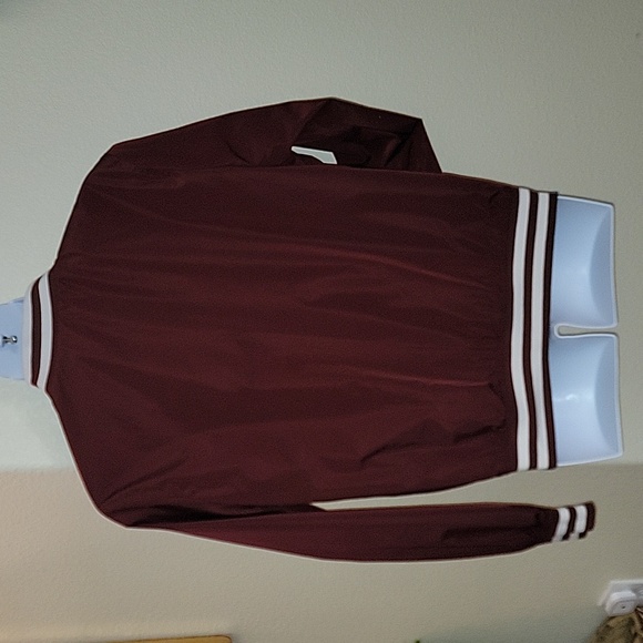 Goodfellow & Co. Maroon bomber jacket size L women's - Picture 3 of 11